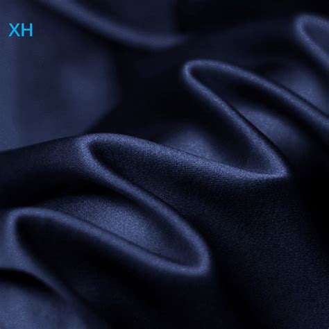 navy satin fabric with metallic|navy blue silk fabric.